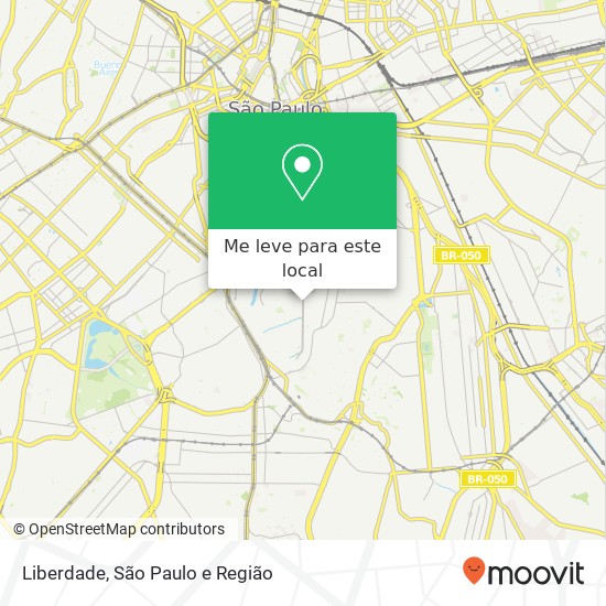 Liberdade mapa