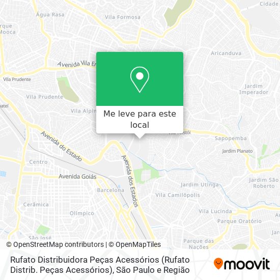 Rufato Distribuidora Peças Acessórios mapa
