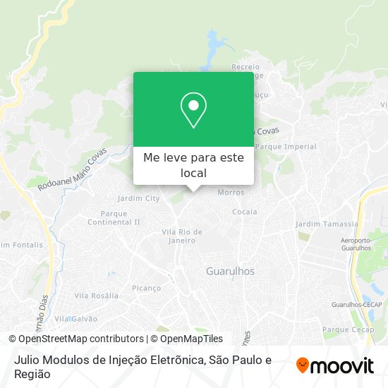 Julio Modulos de Injeção Eletrõnica mapa
