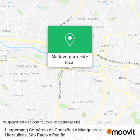 Luppemang Comércio de Conexões e Mangueiras Hidraúlicas mapa