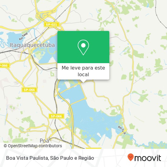 Boa Vista Paulista mapa