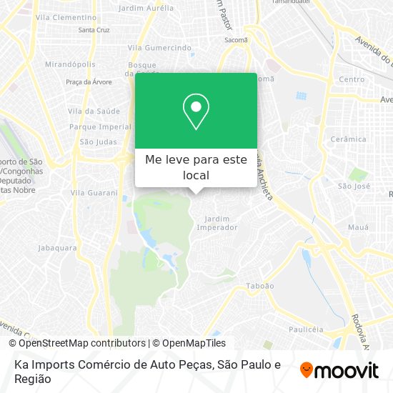 Ka Imports Comércio de Auto Peças mapa