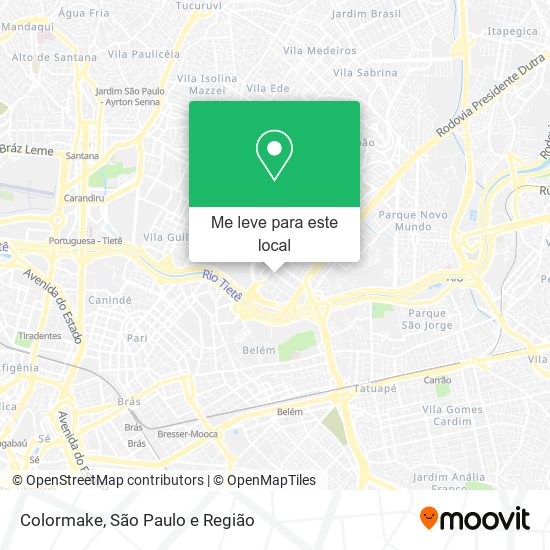 Colormake mapa