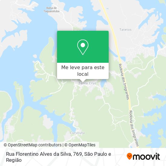 Rua Florentino Alves da Silva, 769 mapa