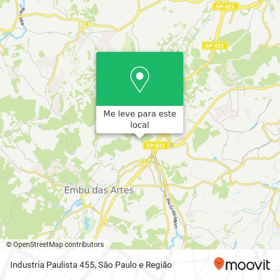 Industria Paulista 455 mapa