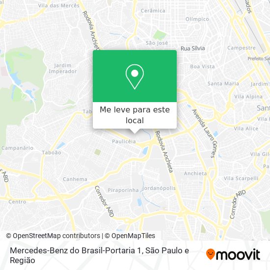 Mercedes-Benz do Brasil-Portaria 1 mapa