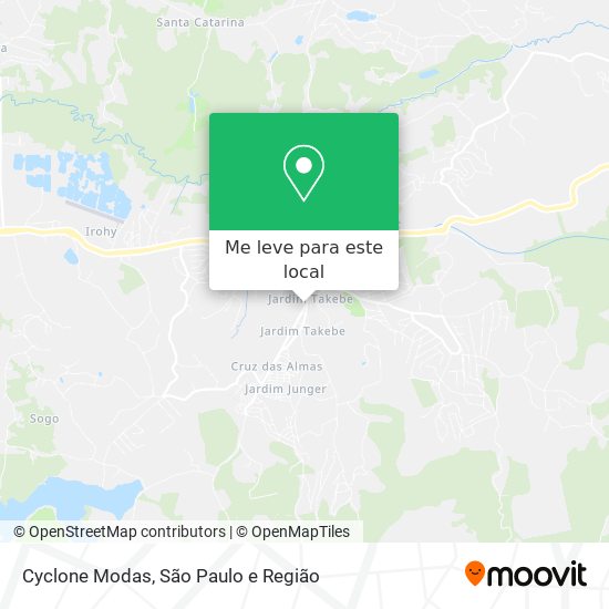 Cyclone Modas mapa