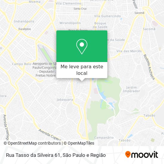 Rua Tasso da Silveira 61 mapa