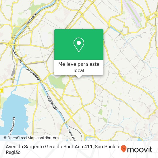 Avenida Sargento Geraldo Sant`Ana 411 mapa