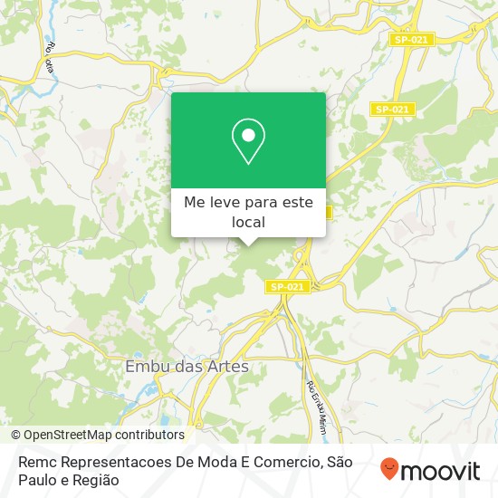 Remc Representacoes De Moda E Comercio mapa