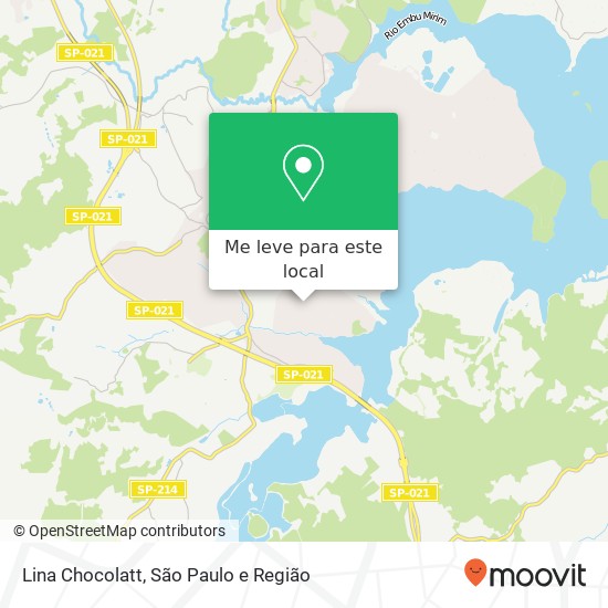 Lina Chocolatt mapa