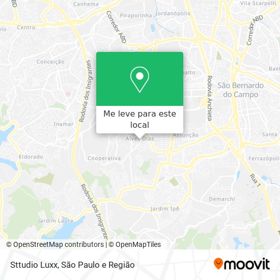 Sttudio Luxx mapa