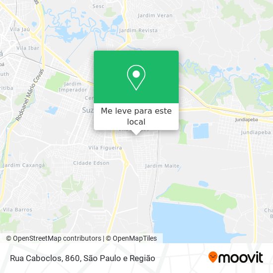 Rua Caboclos, 860 mapa
