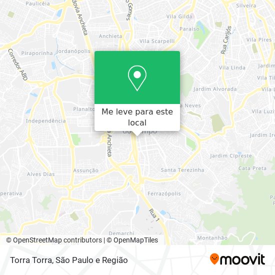 Torra Torra mapa
