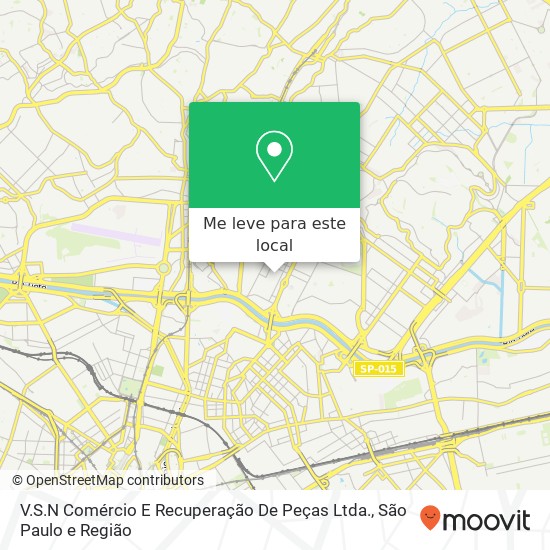 V.S.N Comércio E Recuperação De Peças Ltda. mapa
