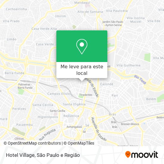 Hotel Village mapa