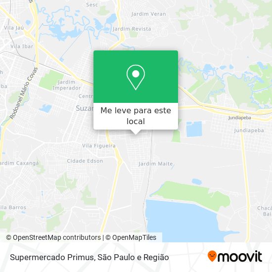 Supermercado Primus mapa