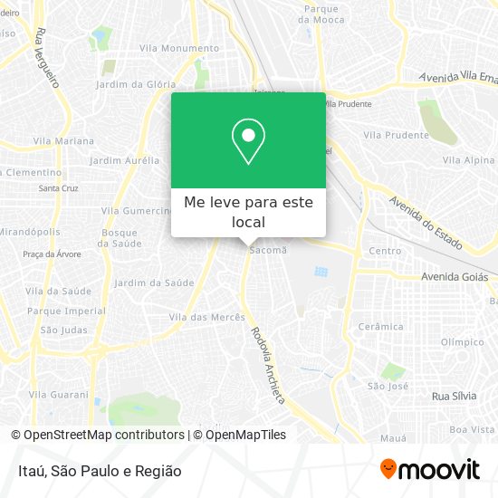 Itaú mapa