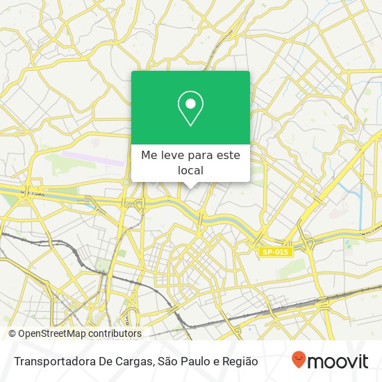 Transportadora De Cargas mapa