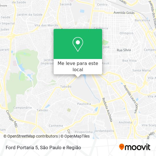 Ford Portaria 5 mapa