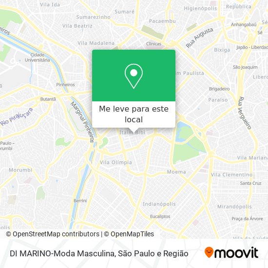 DI MARINO-Moda Masculina mapa