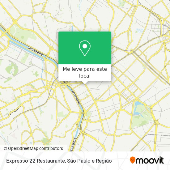 Expresso 22 Restaurante mapa