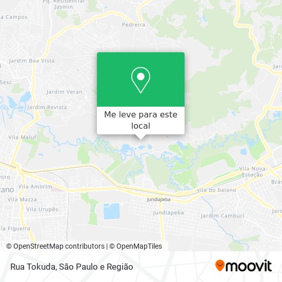 Rua Tokuda mapa