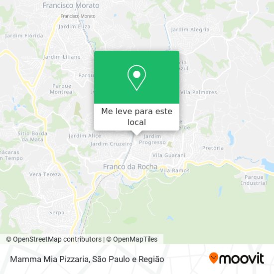 Mamma Mia Pizzaria mapa