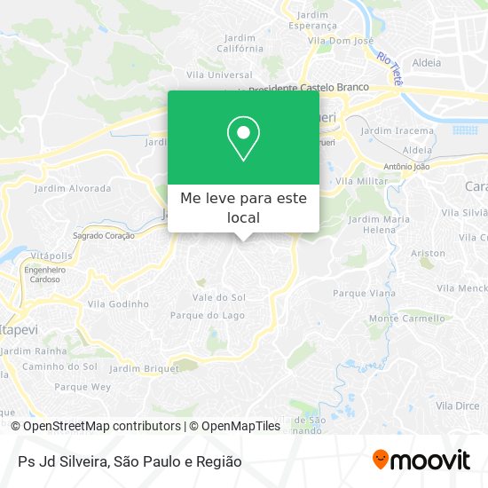 Ps Jd Silveira mapa