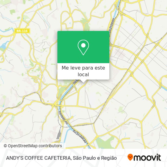 ANDY'S COFFEE CAFETERIA mapa