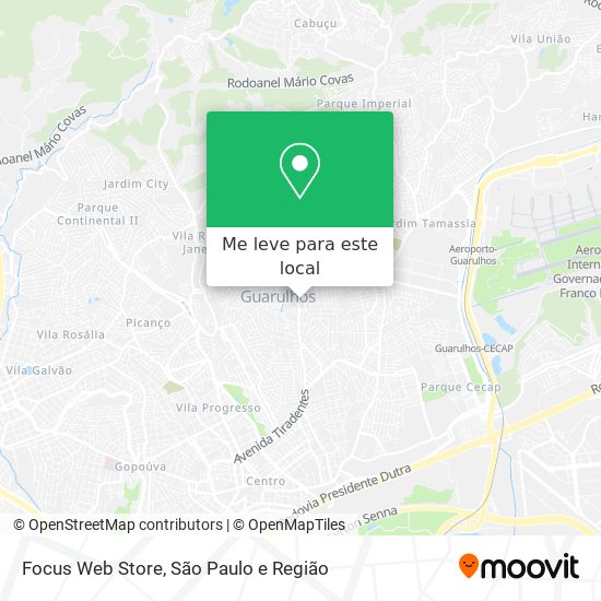 Focus Web Store mapa
