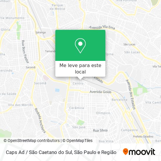 Caps Ad / São Caetano do Sul mapa