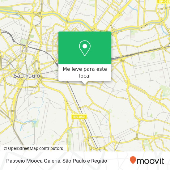 Passeio Mooca Galeria mapa