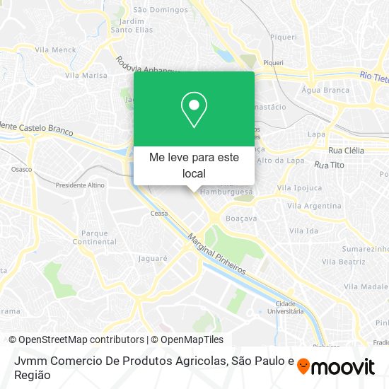 Jvmm Comercio De Produtos Agricolas mapa