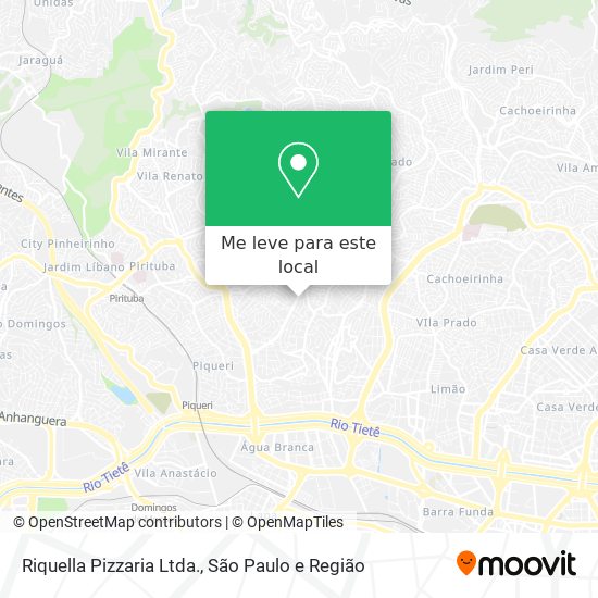 Riquella Pizzaria Ltda. mapa