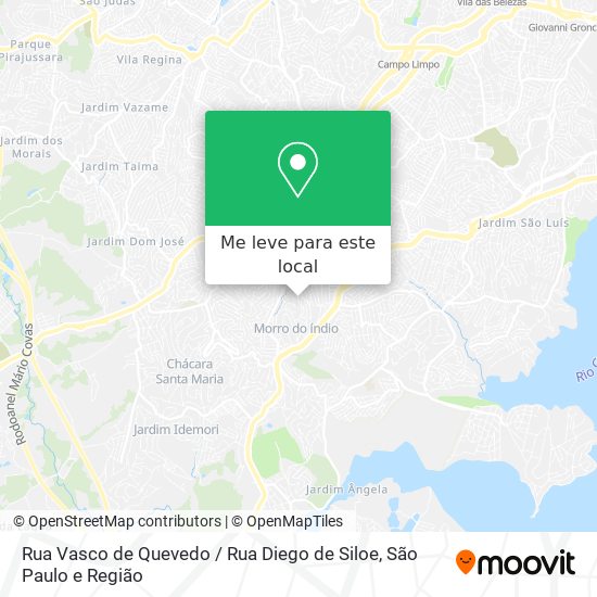 Rua Vasco de Quevedo / Rua Diego de Siloe mapa