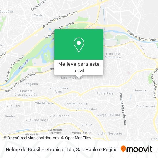 Nelme do Brasil Eletronica Ltda mapa