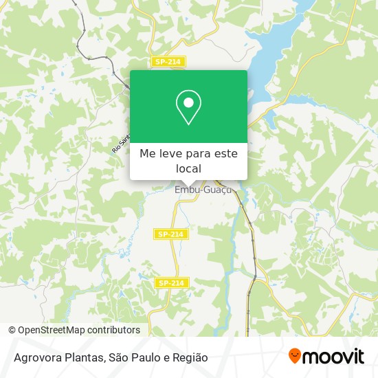 Agrovora Plantas mapa