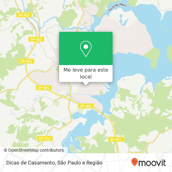 Dicas de Casamento mapa