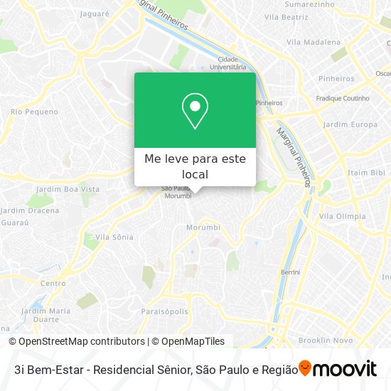 3i Bem-Estar - Residencial Sênior mapa