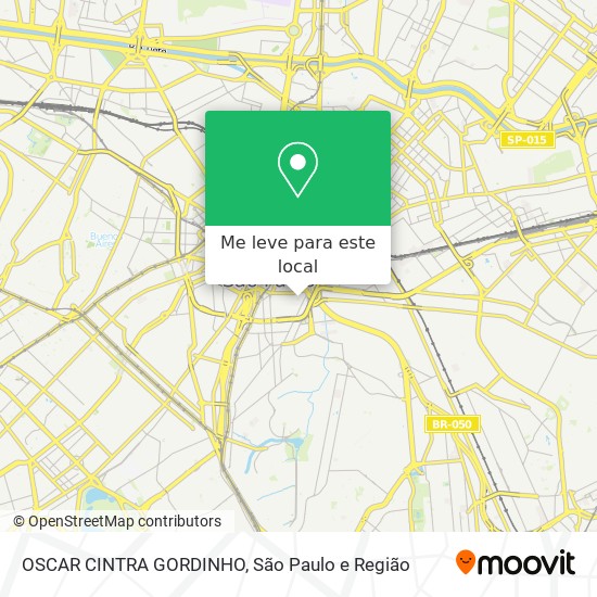 OSCAR CINTRA GORDINHO mapa