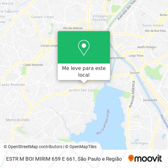 ESTR  M BOI MIRIM 659 E 661 mapa