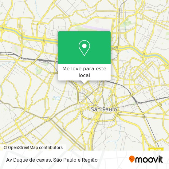 Av Duque de caxias mapa