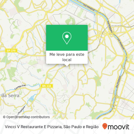 Vincci V Restaurante E Pizzaria mapa