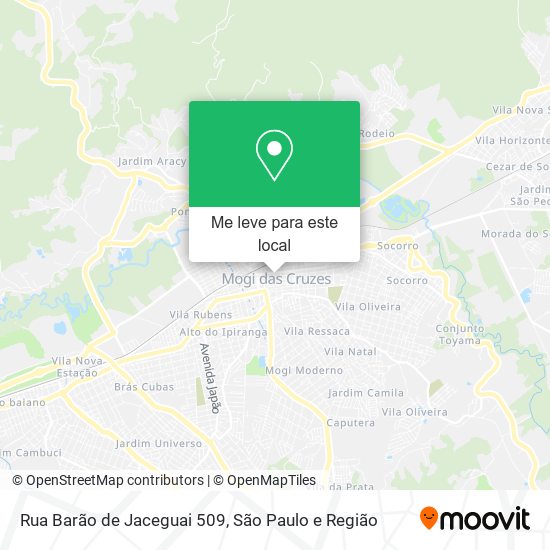 Rua Barão de Jaceguai 509 mapa