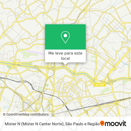 Mister N (Mister N Center Norte) mapa