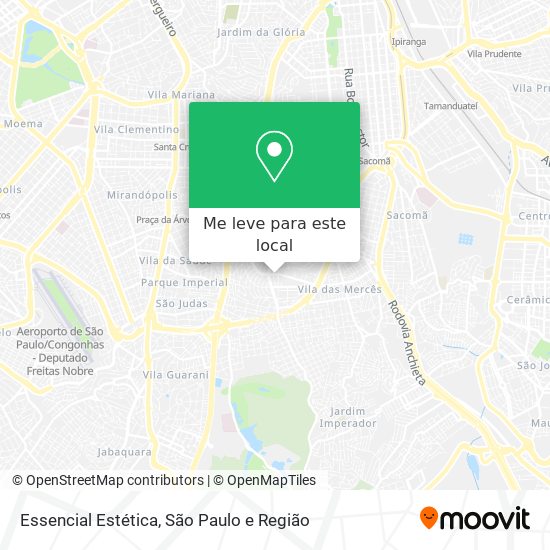 Essencial Estética mapa