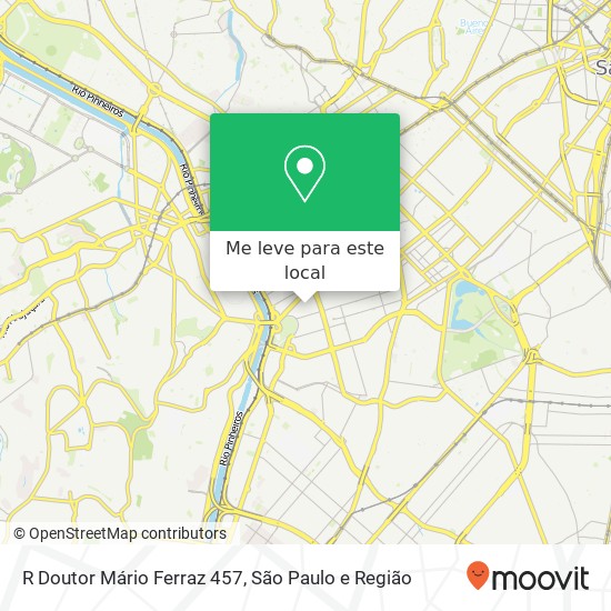 R Doutor Mário Ferraz 457 mapa