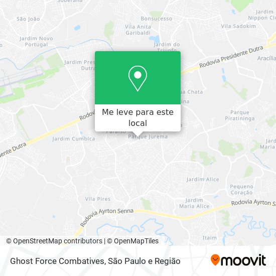 Ghost Force Combatives mapa