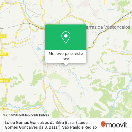 Loide Gomes Goncalves da Silva Bazar mapa